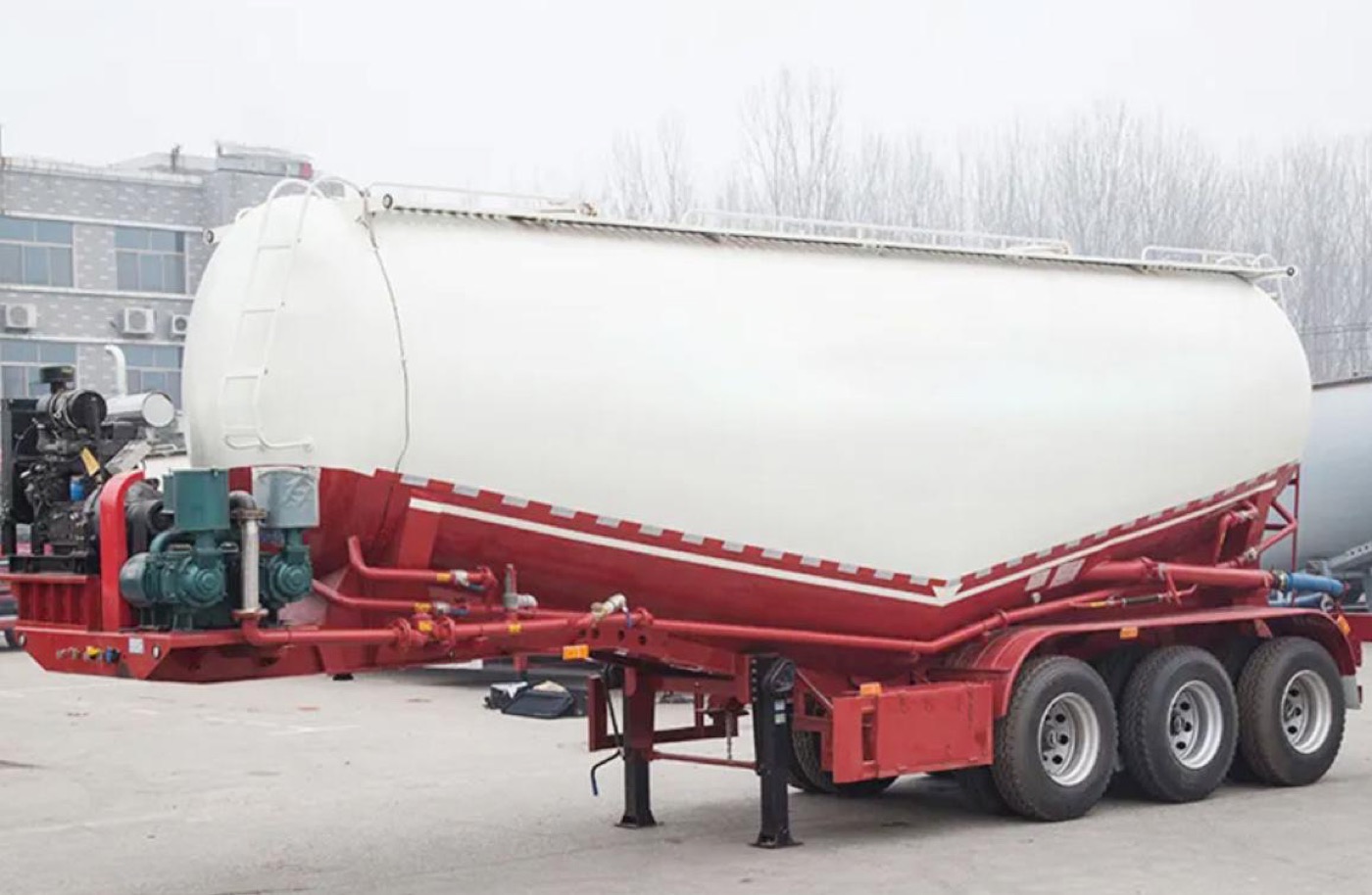 V-Type Bulk Cement Tanker Trailer